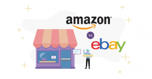 So sánh sự giống và khác nhau giữa eBay.com và Amazon.com - ShiphangUSA